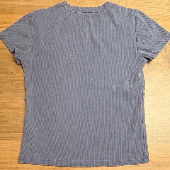 Lexi Rib Sun- In Crew Tee - Picture 2 of 4